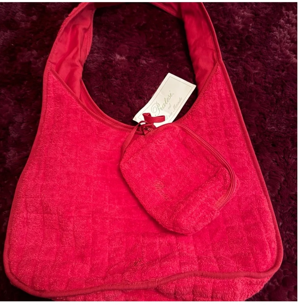 NWT Red Pratesi Tote
